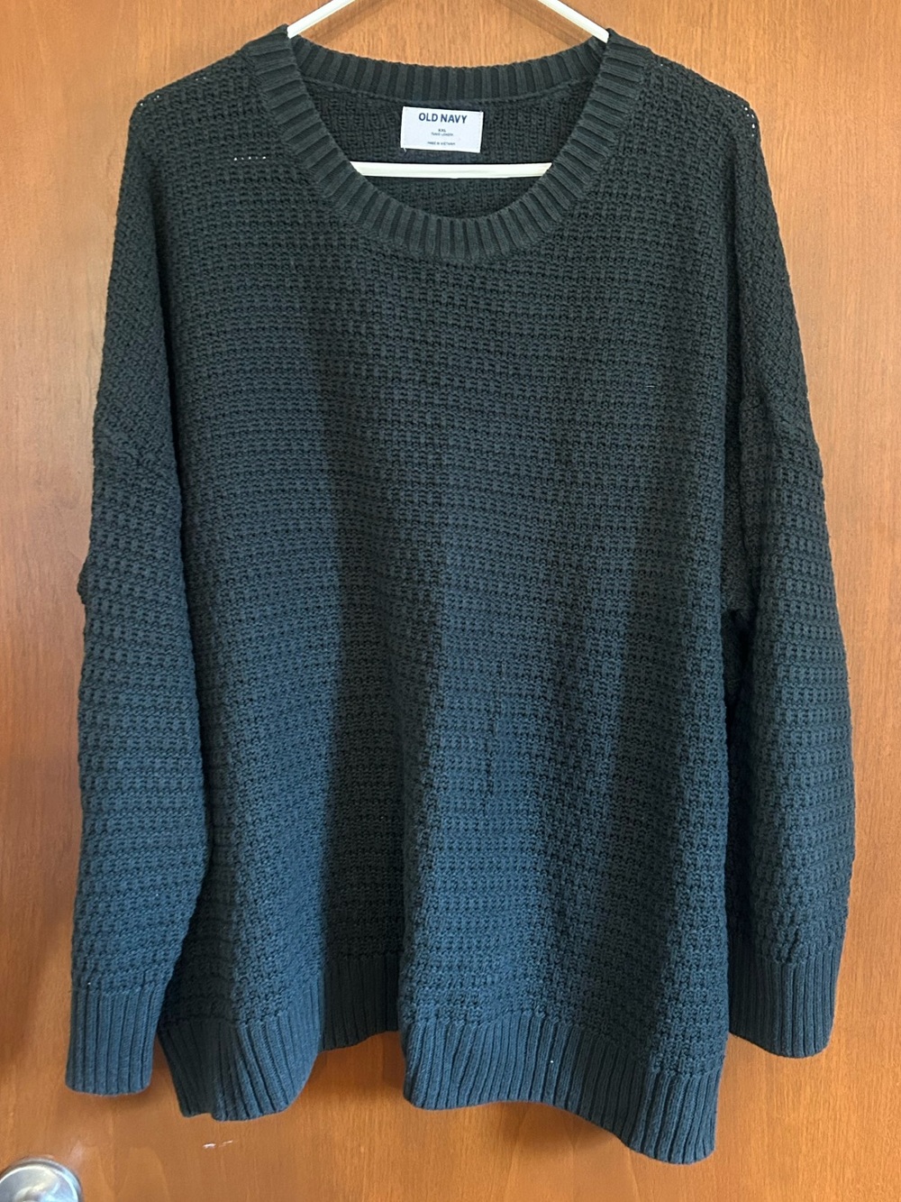 Old Navy Chunky Crewneck Sweater - Charcoal Gray